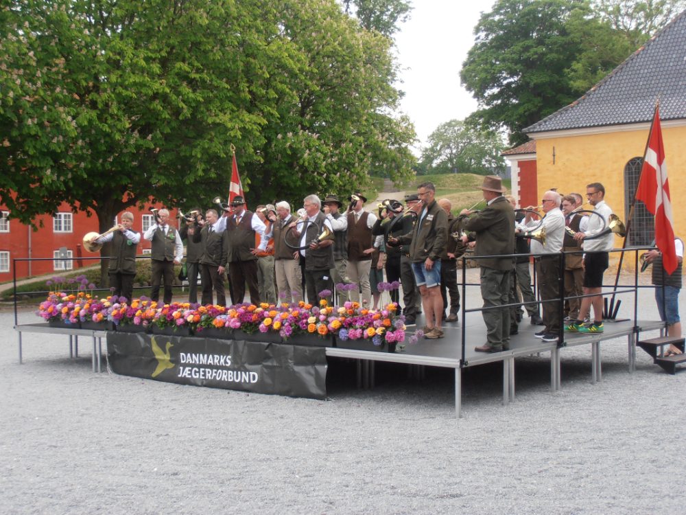 DJ - Forbundsmesterskab i jagthorn på kastellet