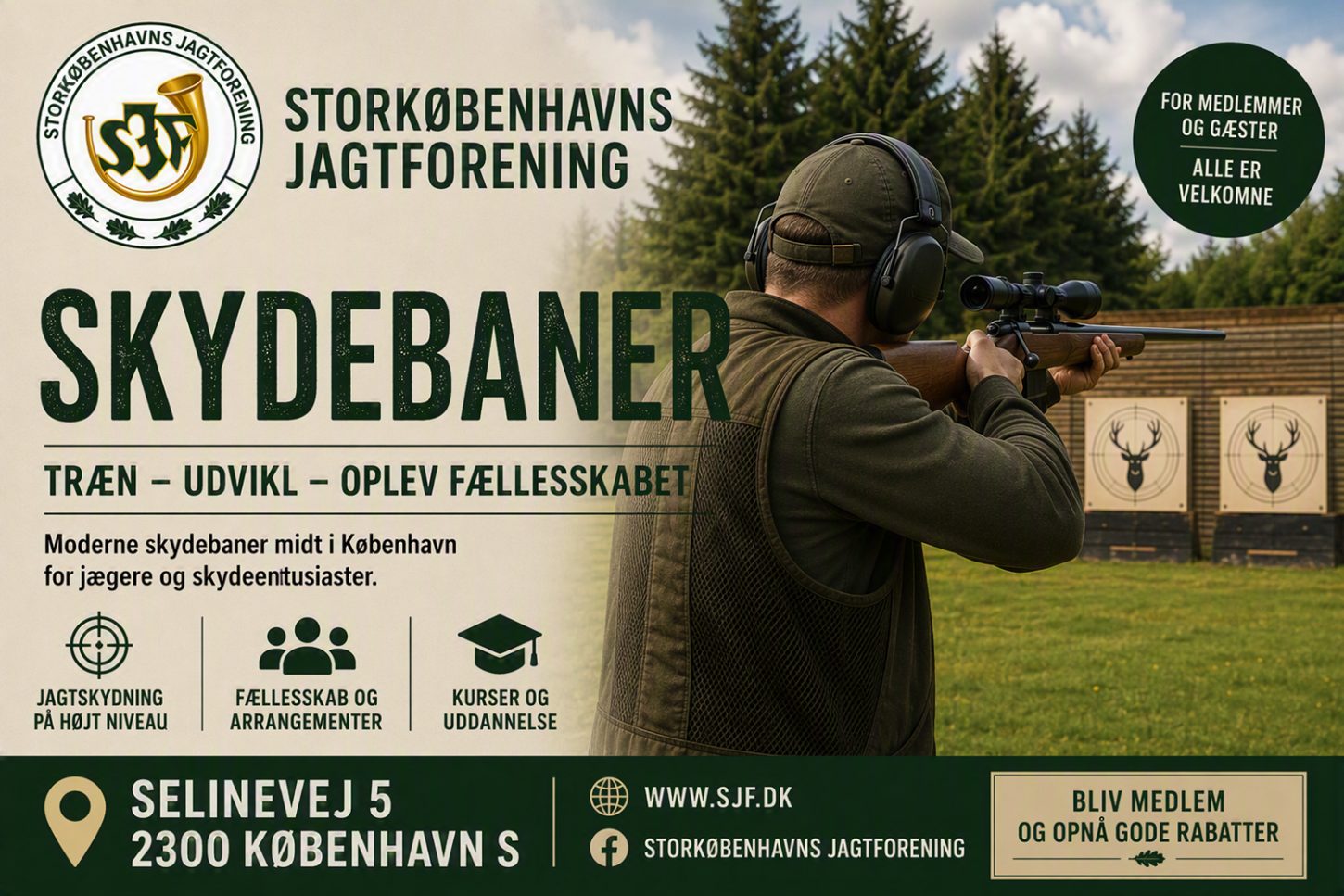 Skydebanerne på Selinevej